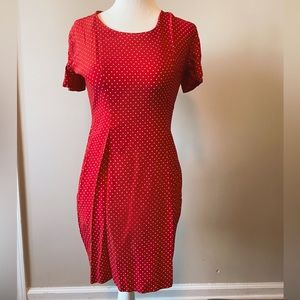Vintage Polka-Dot Dress
